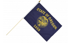 Stockflagge USA Oregon