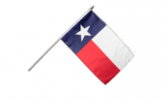 Stockflagge USA Texas