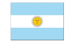 Aufkleber Argentinien - 7 x 10 cm