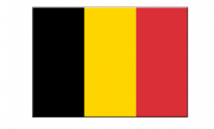 Aufkleber Belgien - 7 x 10 cm