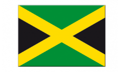 Aufkleber Jamaika - 7 x 10 cm
