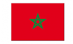 Aufkleber Marokko - 7 x 10 cm
