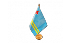 Tischflagge Aruba