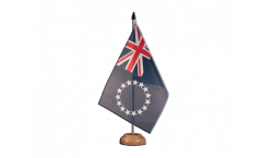 Tischflagge Cook-Inseln