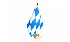 Tischflagge Deutschland Bayern ohne Wappen