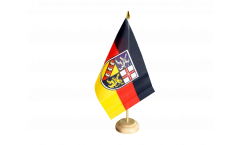 Tischflagge Deutschland Saarland