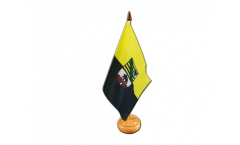 Tischflagge Deutschland Sachsen-Anhalt