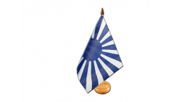 Tischflagge Fanflagge blau weiß