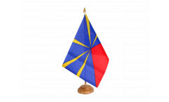Tischflagge Frankreich Reunion