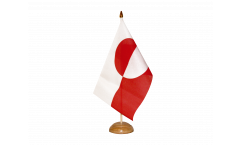 Tischflagge Grönland