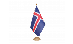 Tischflagge Island
