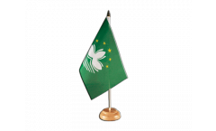 Tischflagge Macao Macau