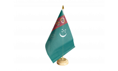 Tischflagge Turkmenistan