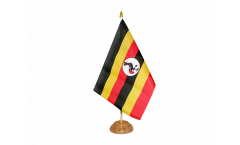 Tischflagge Uganda