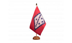Tischflagge USA Arkansas