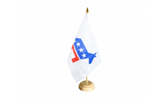 Tischflagge USA Demokraten Democrats