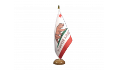 Tischflagge USA Kalifornien
