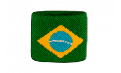 Schweißband Brasilien - 7 x 8 cm
