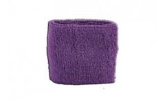 Schweißband Einfarbig Lila - 7 x 8 cm