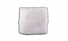 Schweißband Einfarbig Weiß - 7 x 8 cm