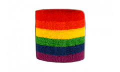 Schweißband Regenbogen - 7 x 8 cm
