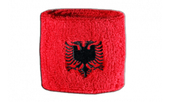 Schweißband Albanien - 7 x 8 cm