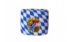 Schweißband Deutschland Bayern mit Wappen - 7 x 8 cm