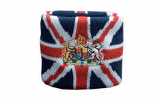 Schweißband Großbritannien mit Wappen - 7 x 8 cm