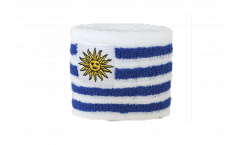 Schweißband Uruguay - 7 x 8 cm