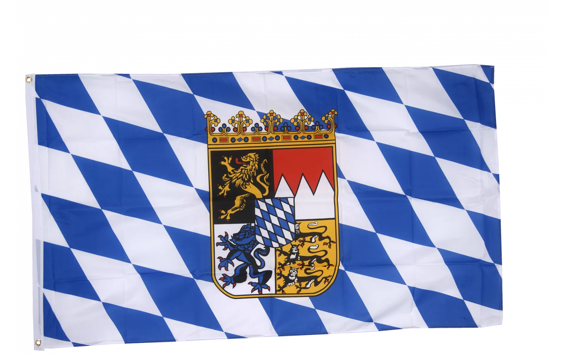 Flagge  Fahne Deutschland Bayern mit Wappen günstig kaufen 
