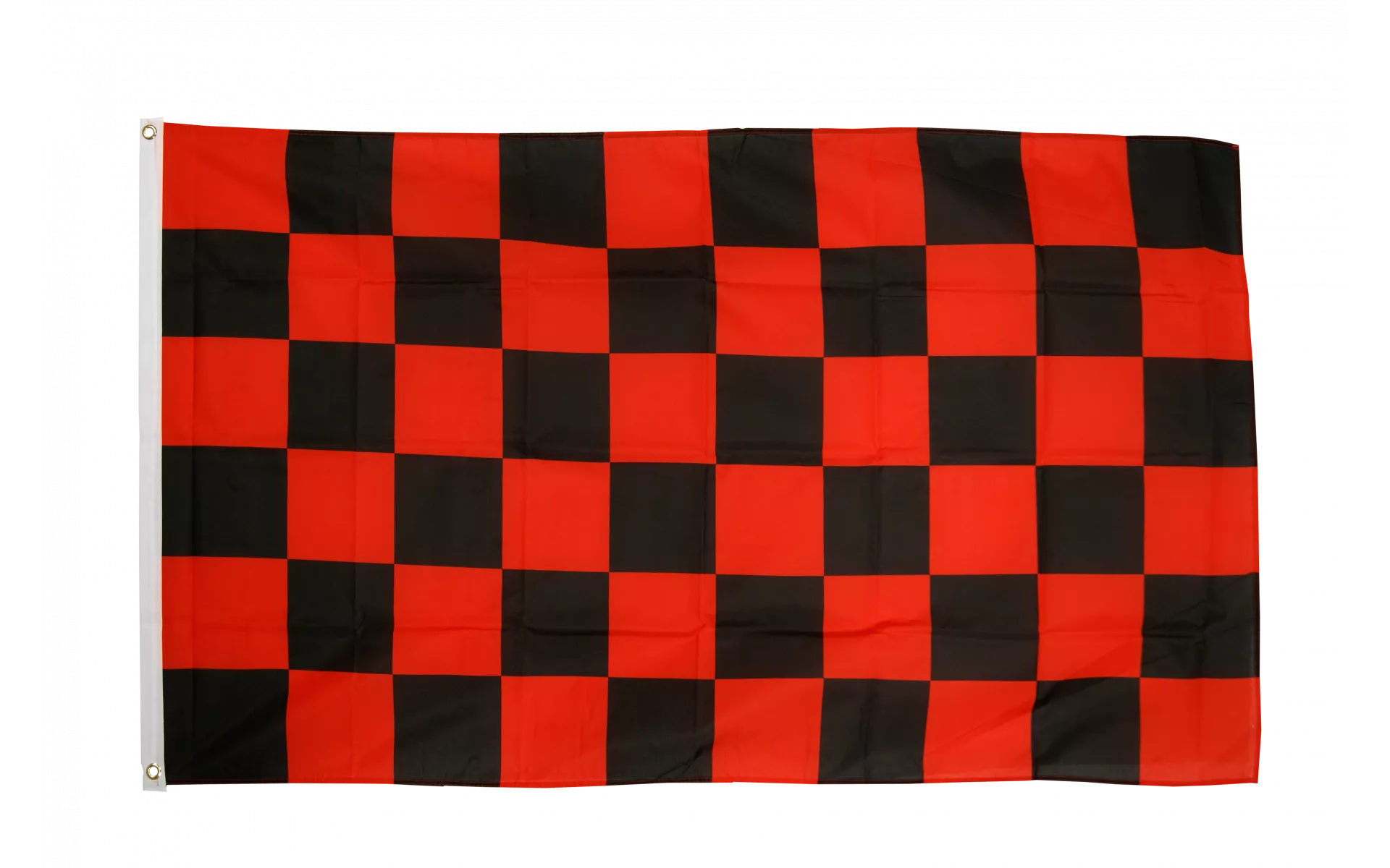 Schweißband Fahne Flagge Karo Rot-Schwarz 2er 7x8cm Armband für Sport 