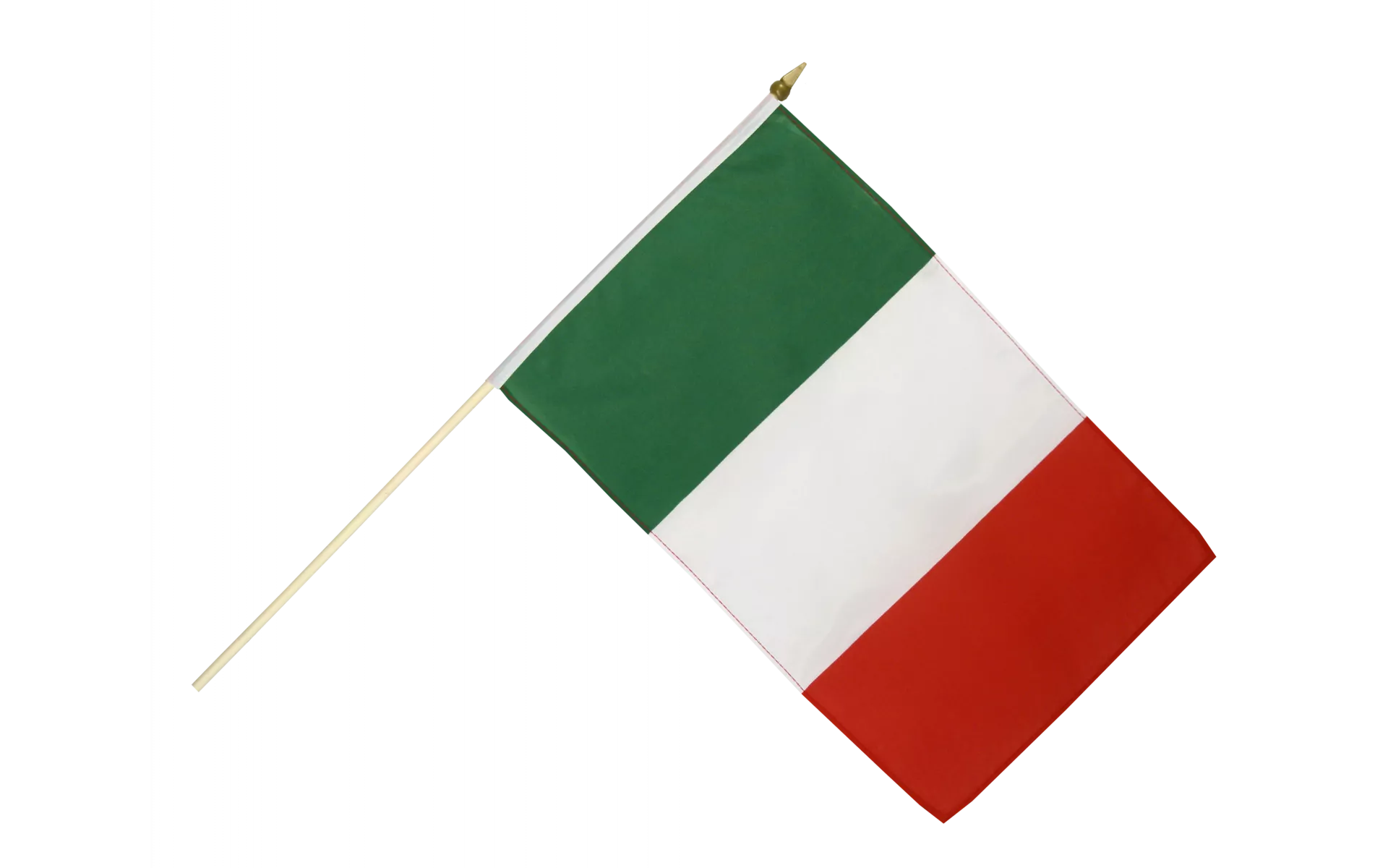 Italien Sizilien Stockflagge Flaggen Fahnen Stockfahne 30x45cm