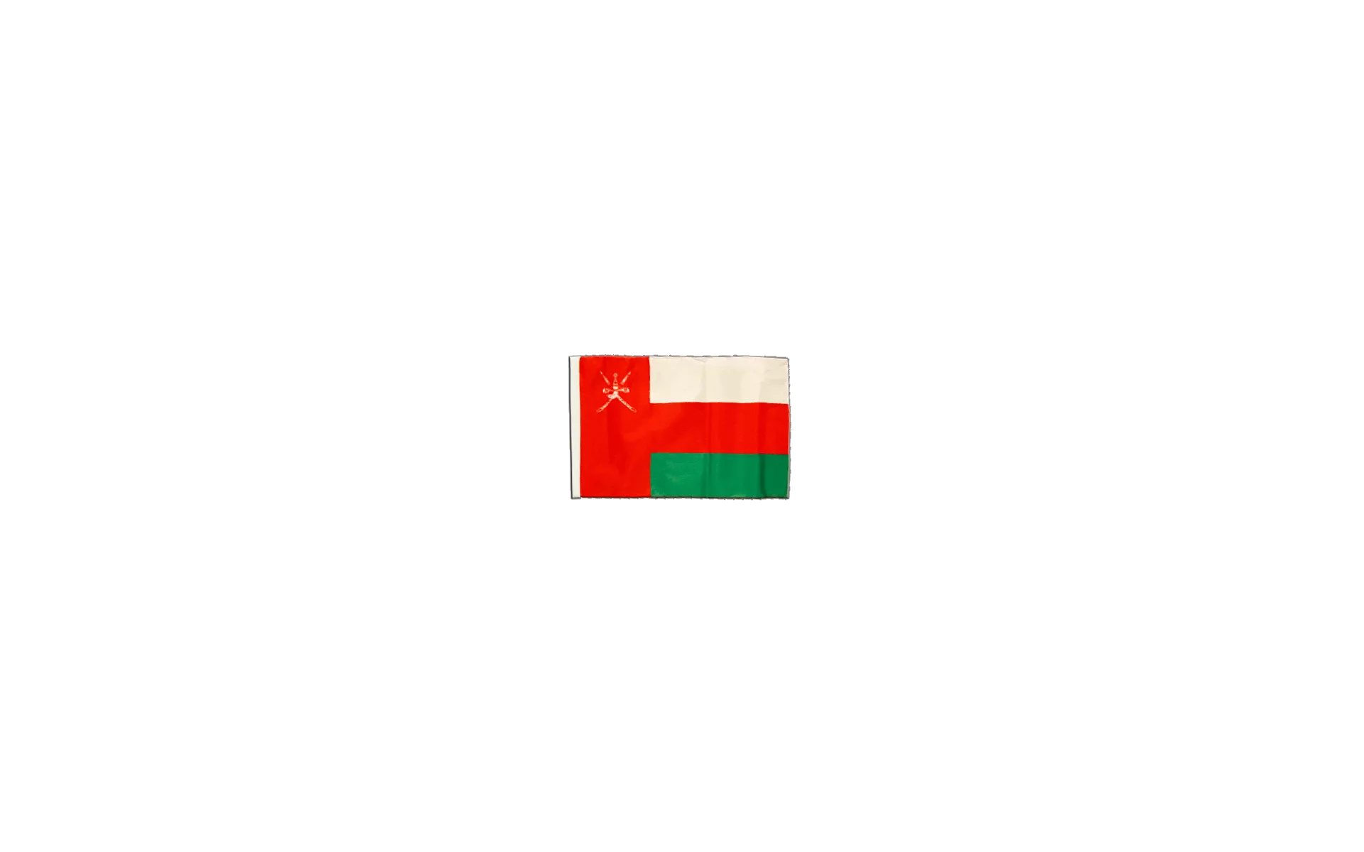 Fahne Flagge Oman 30 x 45 cm 