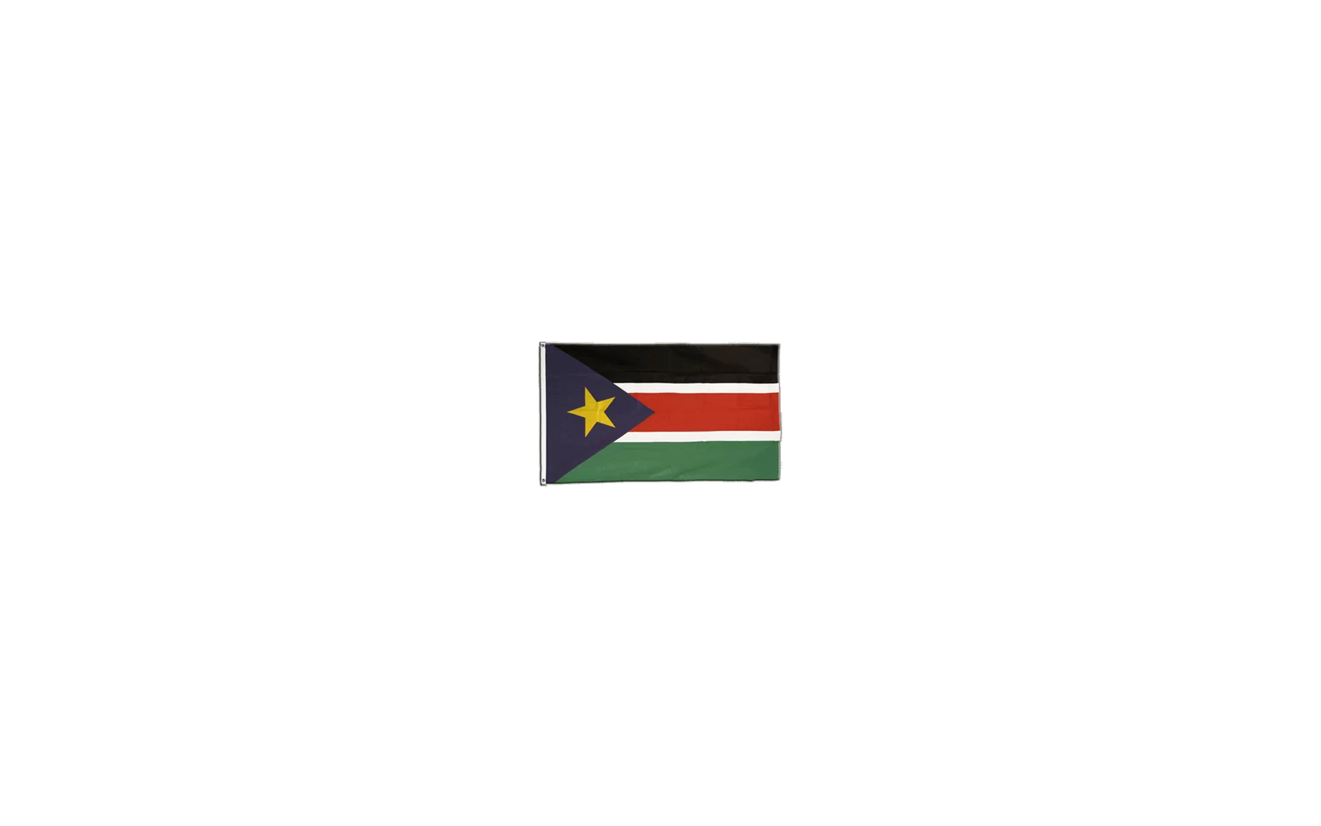 Südsudan Stockflagge Flaggen Fahnen Stockfahne 30x45cm 