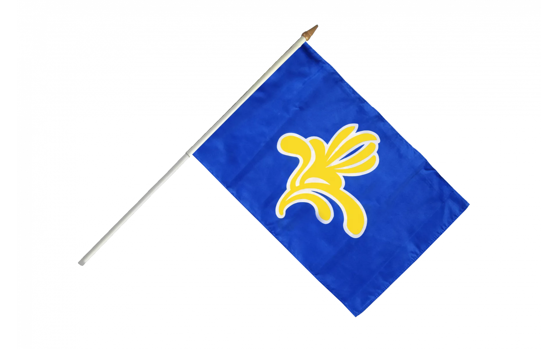 Belgien Hauptstadtregion Brüssel Stockflagge Flaggen Fahnen Stockfahne 30x45cm 