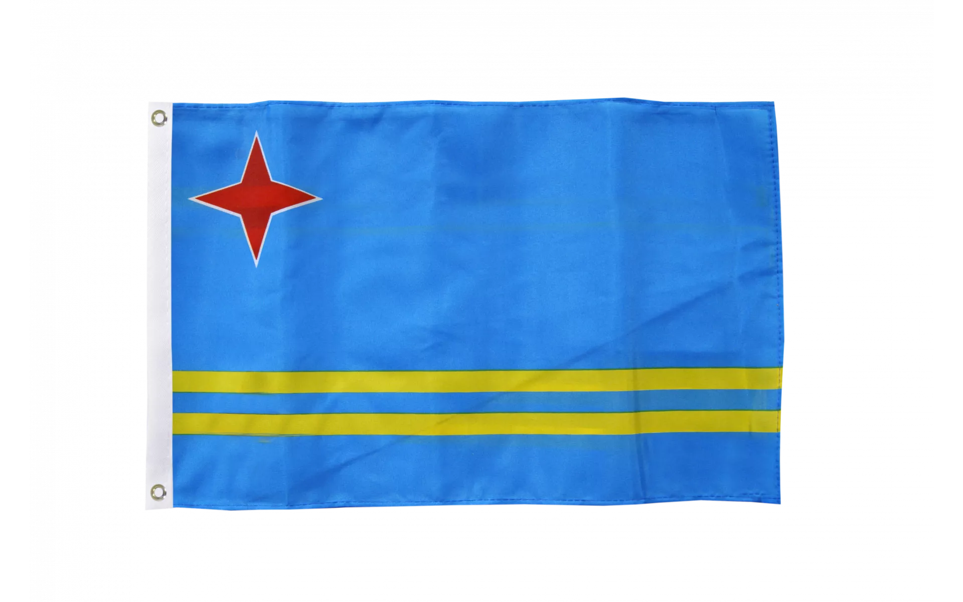 Fahne Aruba Flagge arubische Hissflagge 90x150cm 