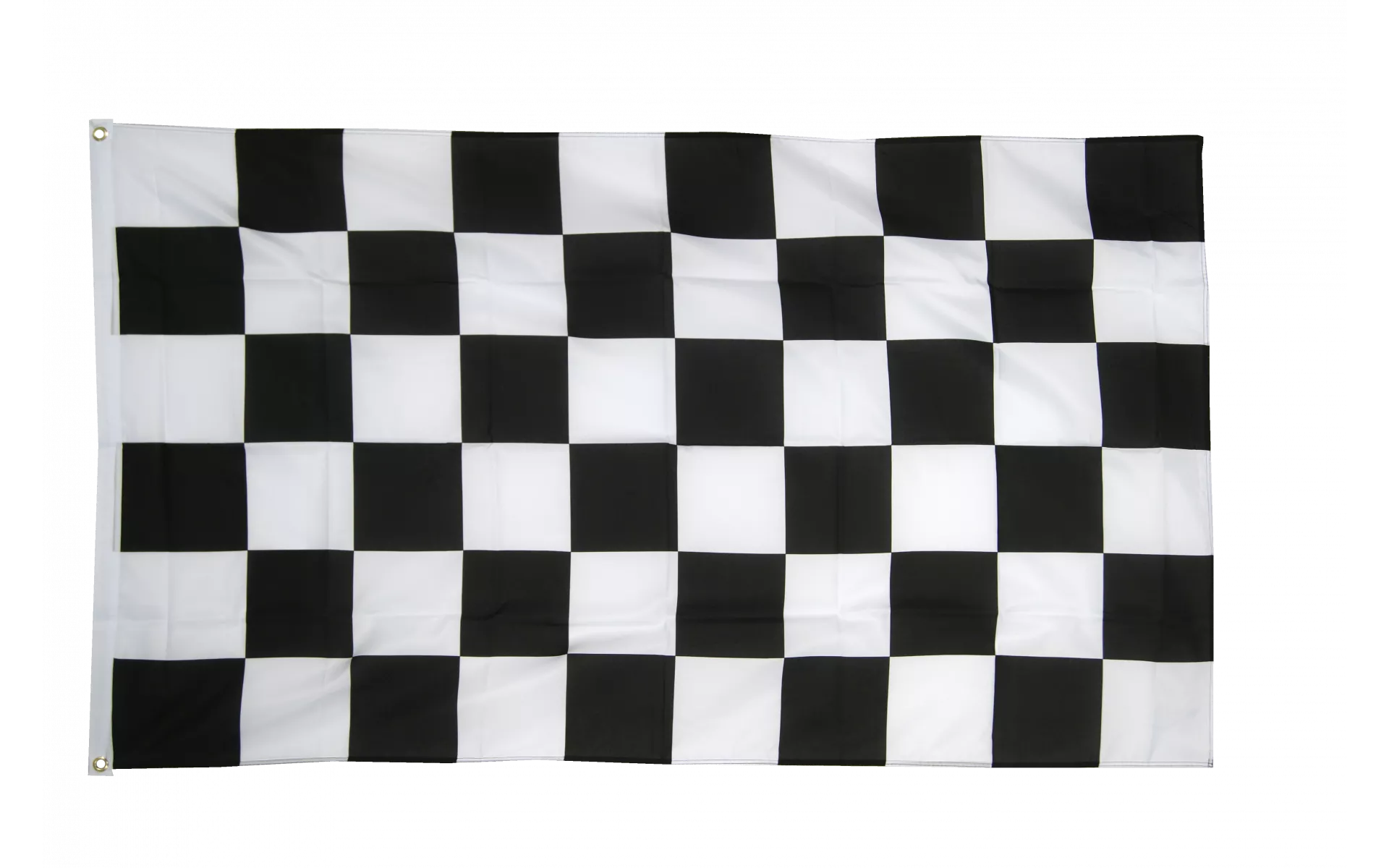 Flagge Fahne Karo schwarz weiß Start Ziel Hissflagge 90 x 150 cm 