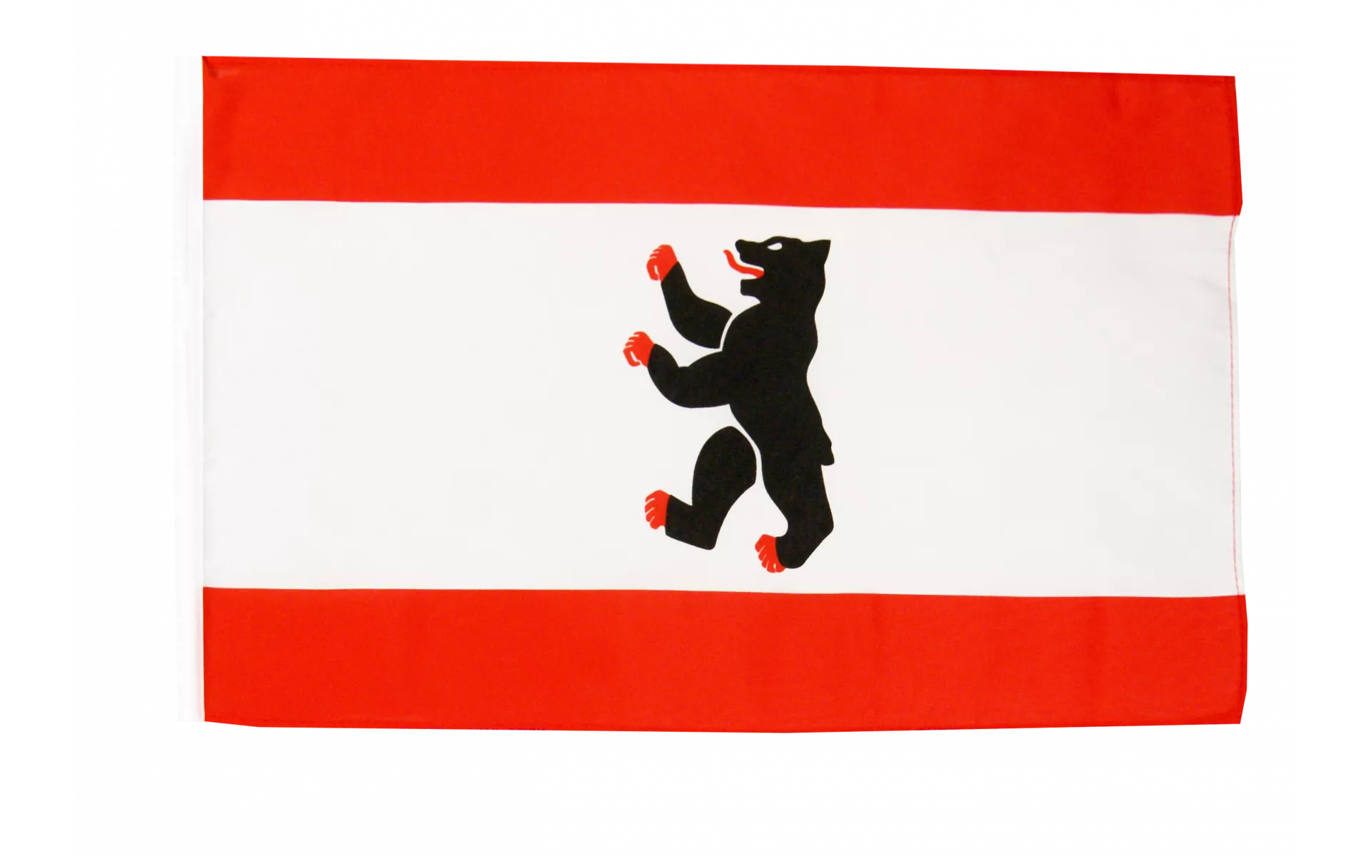 Flagge  Fahne Deutschland Berlin mit Hohlsaum 