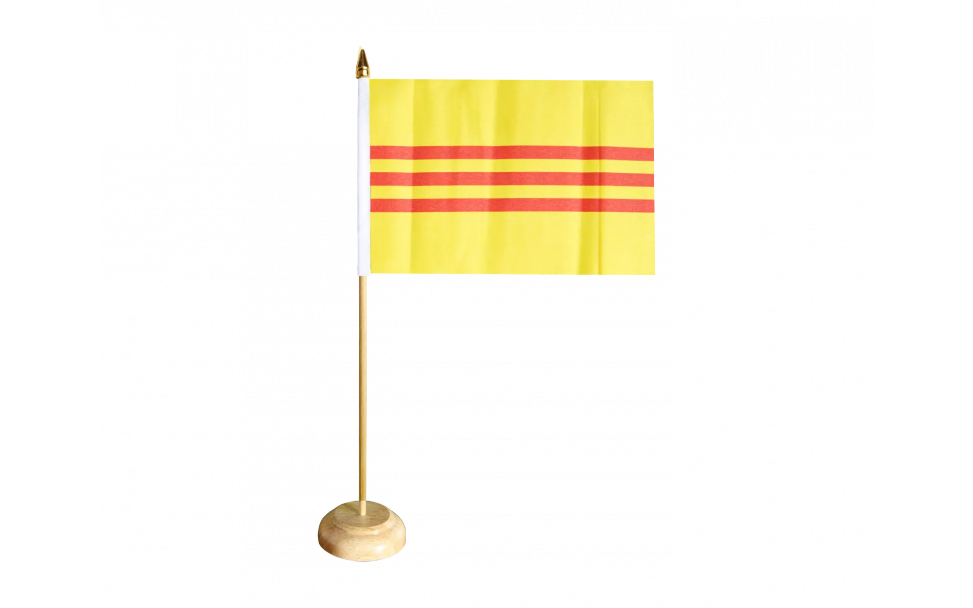 Südvietnam südvietnamesische Tischfahne 15x22cm Tischflagge Vietnam alt 