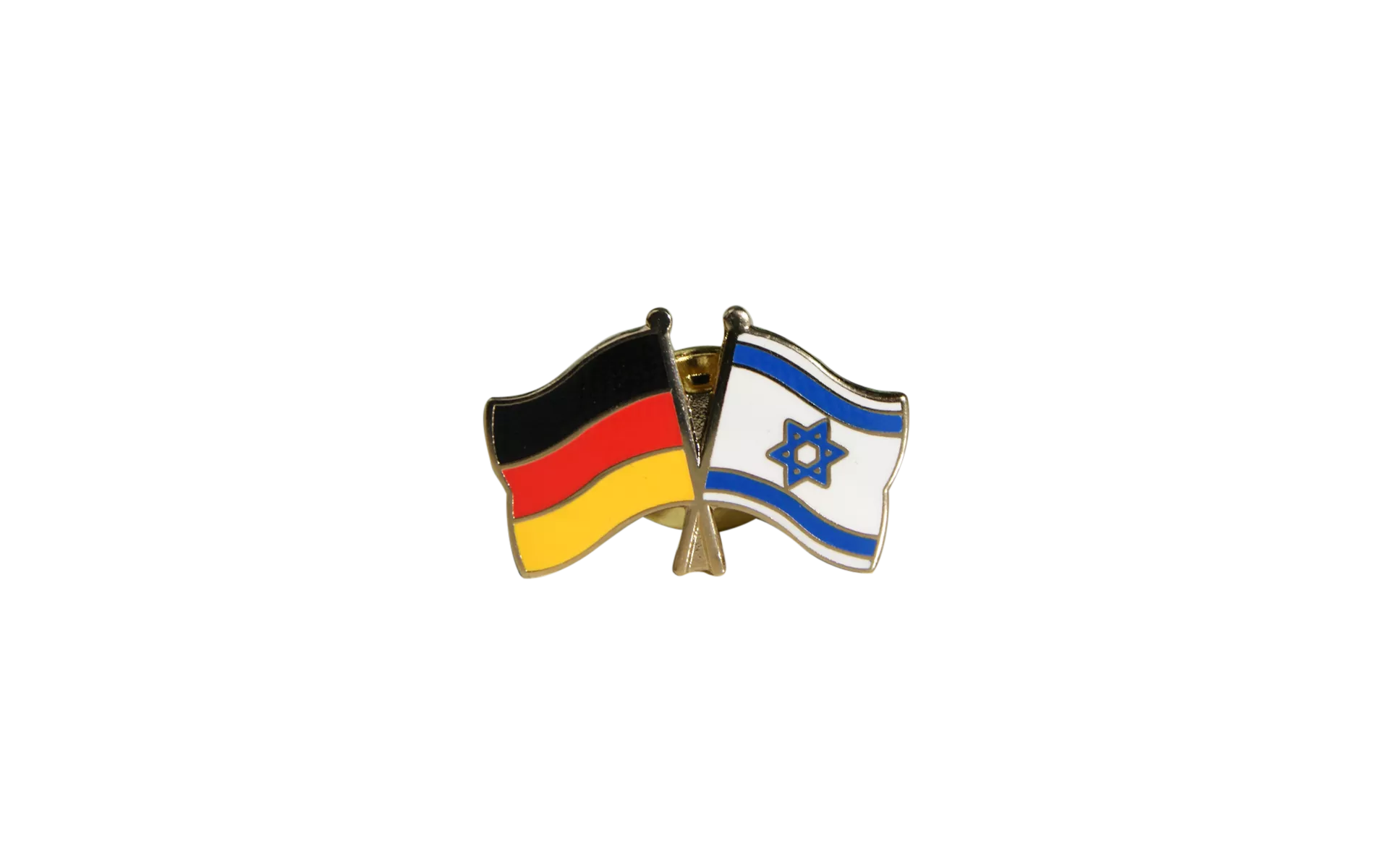 Freundschaftspin Deutschland Israel Pin Button Badge Anstecker Anstecknadel AS 