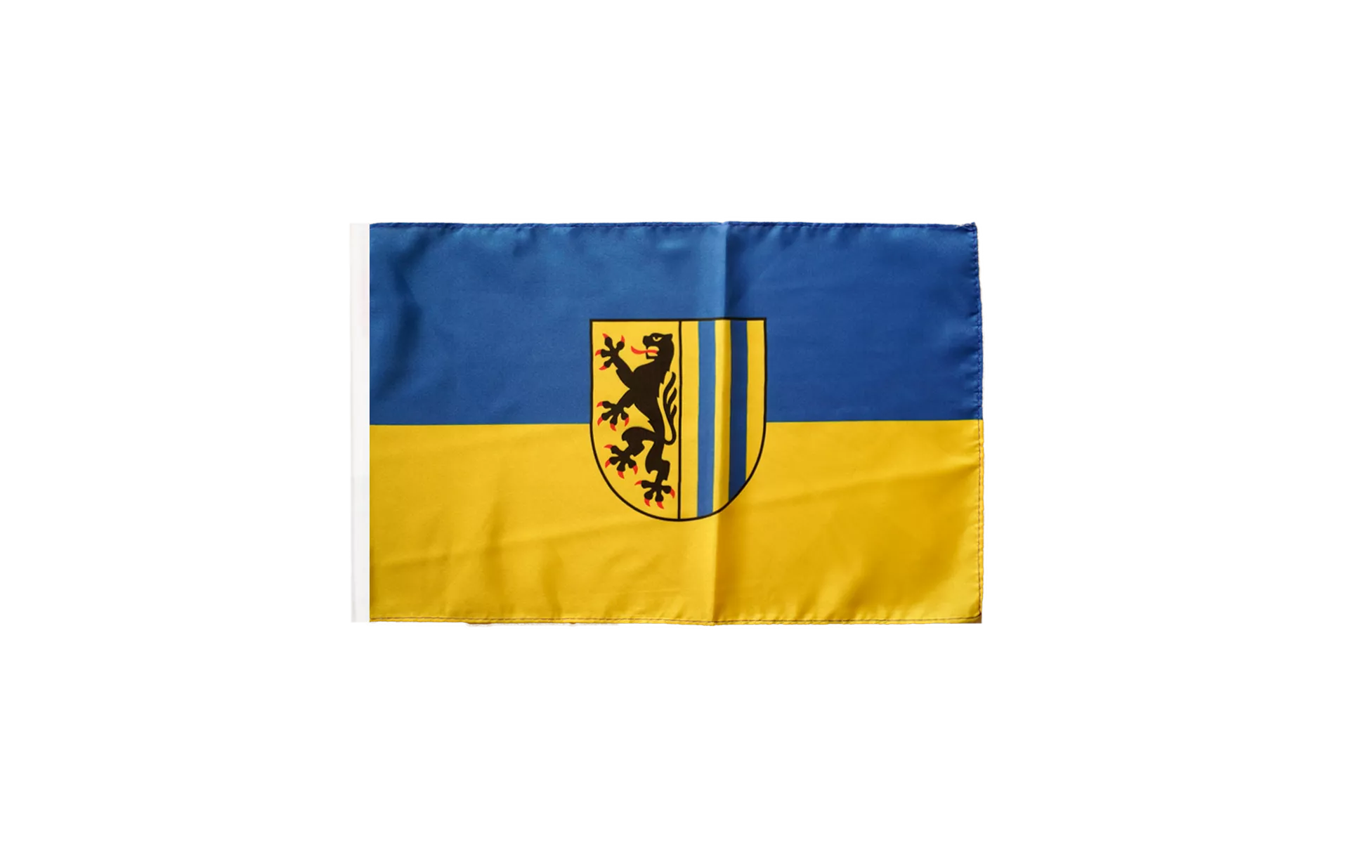 Flaggenparadies - Flagge Fahne Litauen-Deutschland Freundschaftsfahne 30x45  cm Stockflagge Hohlsaum