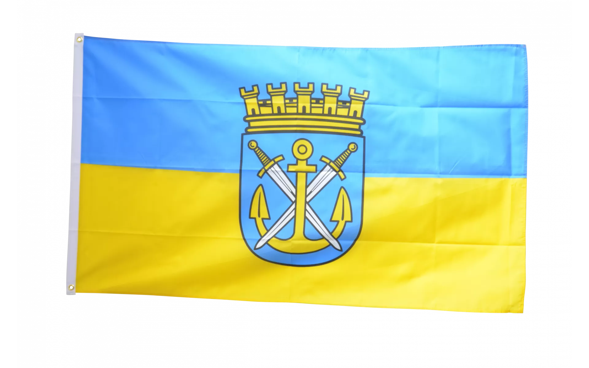 Fahne Flagge Solingen 20 x 30 cm Bootsflagge Premiumqualität 