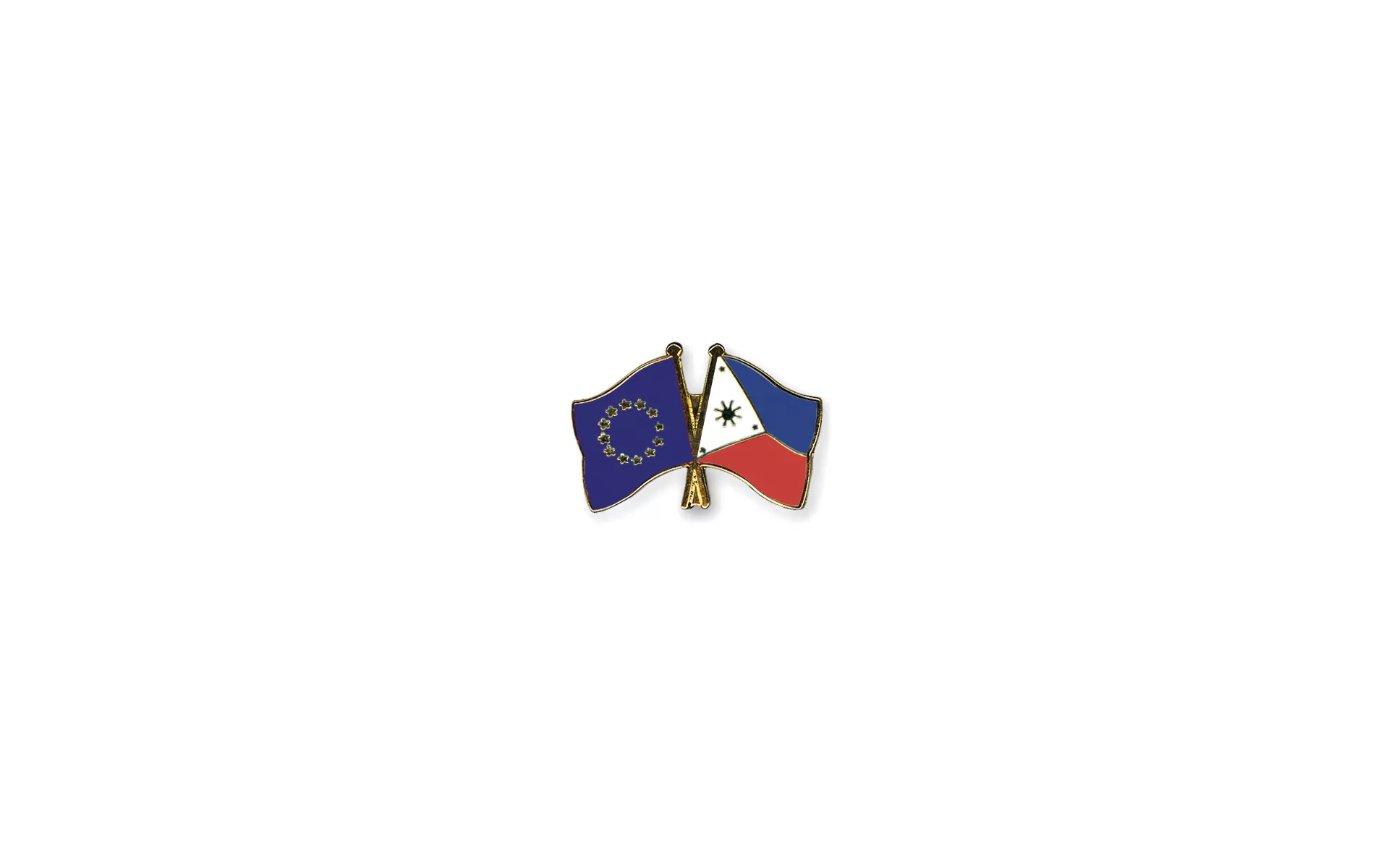 Freundschaftspin Europa - Philippinen kaufen