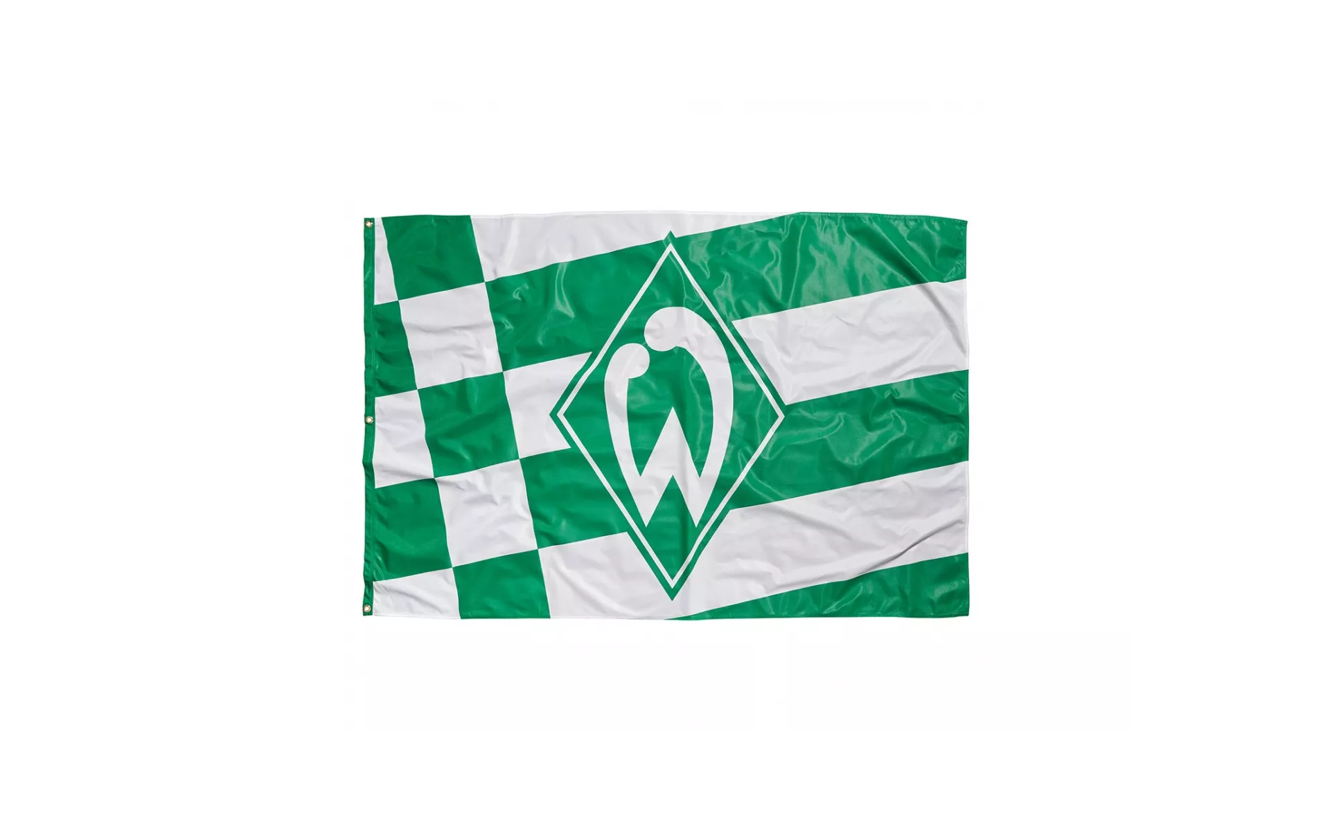 SV Werder Bremen Hissfahne kl Raute 180x120cm 