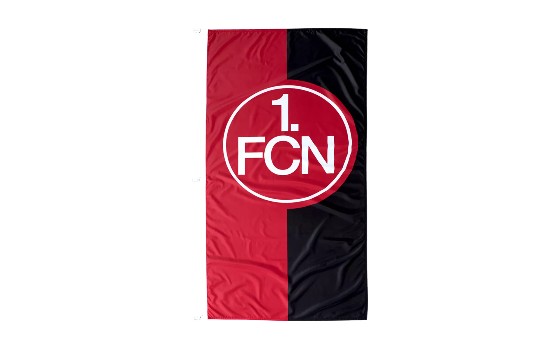 100 x 150 cm FC Nürnberg Logo rot-schwarz Flagge Hissflagge Fahne 1 