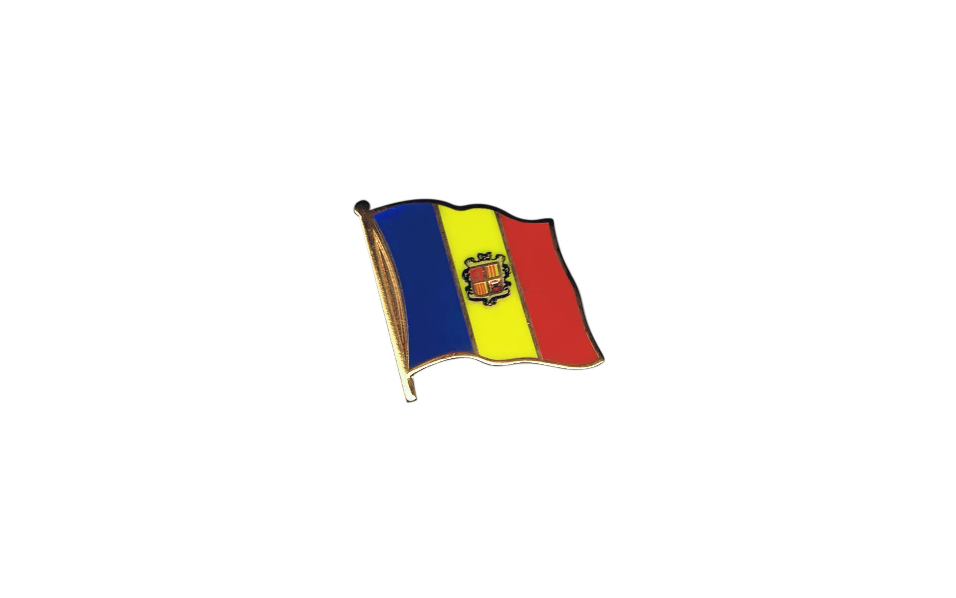 Yantec Flaggenpin Andorra Pin Flagge