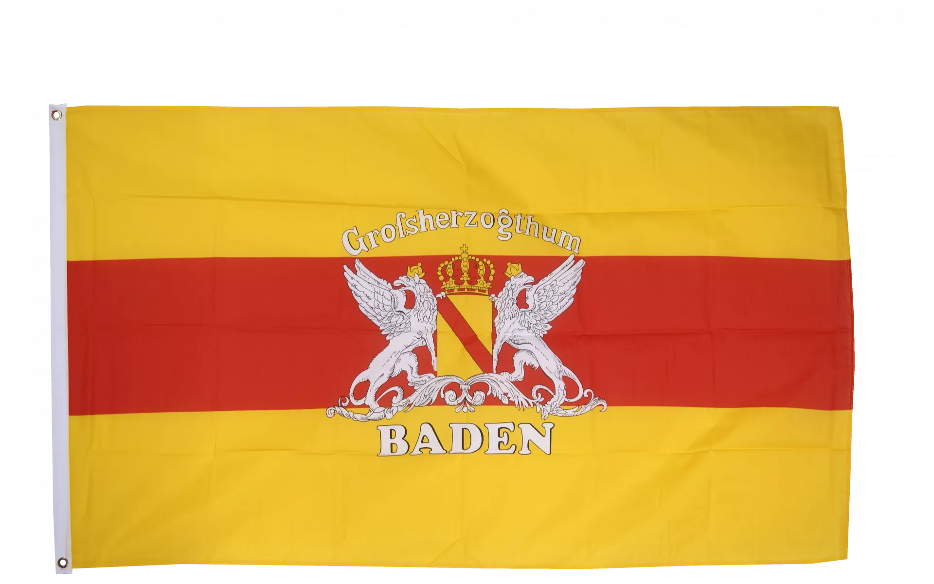Fahne Flagge Großherzogtum Baden 30 x 45 cm Bootsflagge Premiumqualität