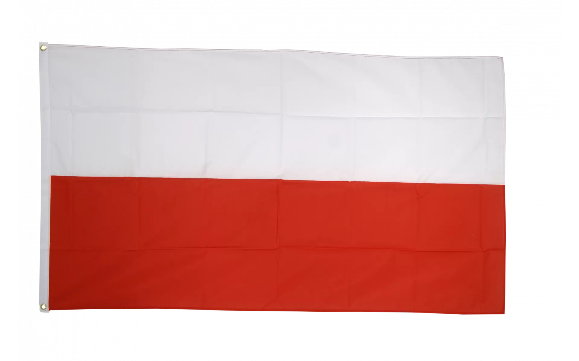 gratis Sticker Flaggenfritze Fahne/Flagge Polen mit Adler polnische Fahne 90 x 150 cm