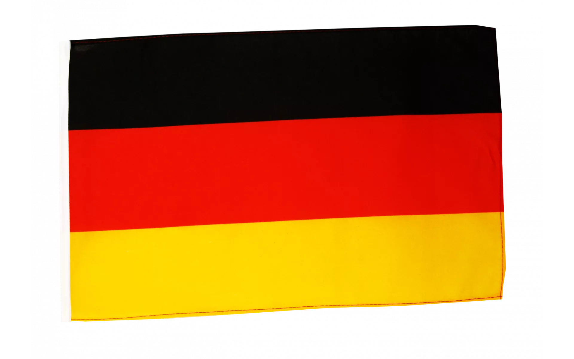 10er Sparpack Deutschland Fahne Flagge mit Stab 30 x 46 cm - für