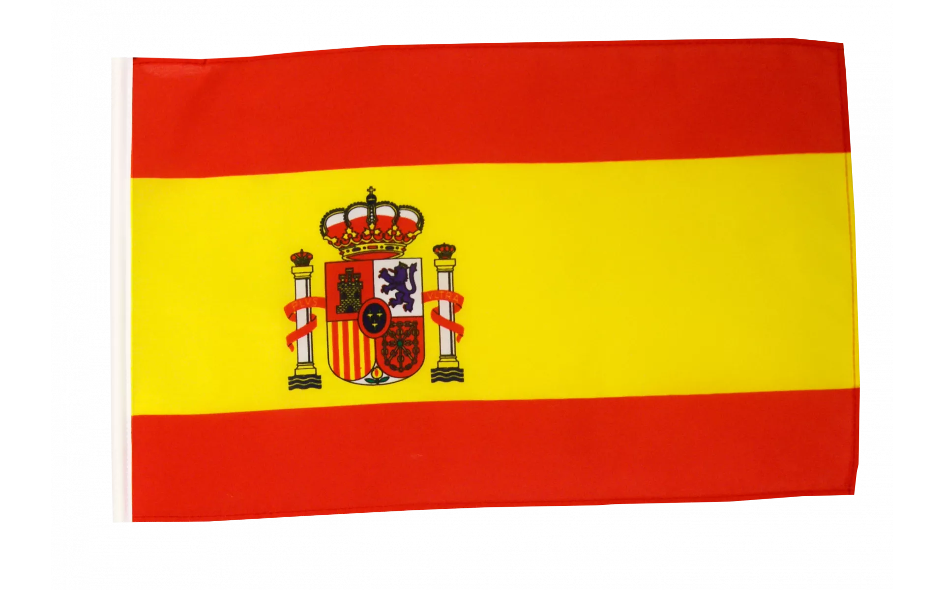 45 cm x 30 cm rot gelb EM Fanartikel 4 x Autofahne Spanien Auto-Fenster Fahne Spain 